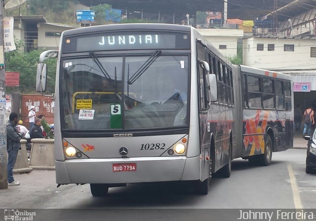 Rápido Campinas 10282 na cidade de Francisco Morato, São Paulo, Brasil, por Johnny Ferreira. ID da foto: 2797181.