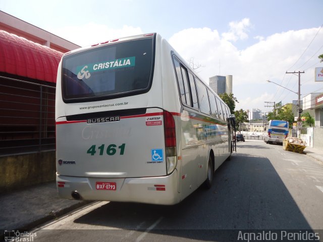 Expresso Cristália 4161 na cidade de São Bernardo do Campo, São Paulo, Brasil, por Agnaldo Penides. Número da foto: #2796289.