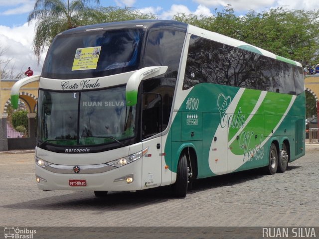 Costa Verde Turismo 1600 na cidade de Juazeiro do Norte, Ceará, Brasil, por Ruan Silva. Número da foto: #2798953.