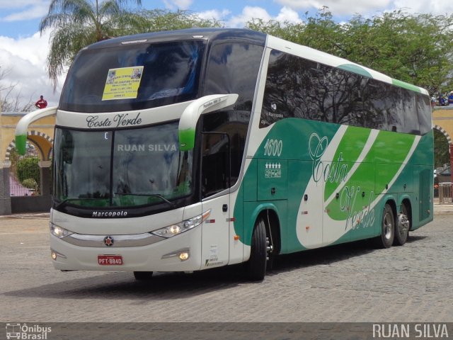 Costa Verde Turismo 1600 na cidade de Juazeiro do Norte, Ceará, Brasil, por Ruan Silva. ID da foto: 2798953.