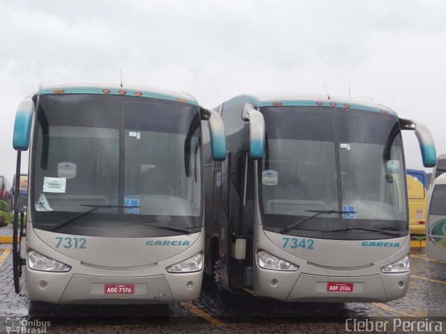 Viação Garcia 7312 na cidade de Londrina, Paraná, Brasil, por Cleber Luiz Pereira. Número da foto: #2798742.