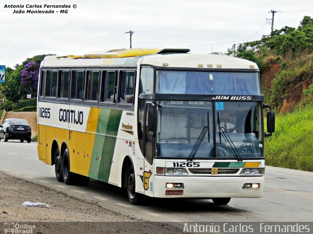 Empresa Gontijo de Transportes 11265 na cidade de João Monlevade, Minas Gerais, Brasil, por Antonio Carlos Fernandes. ID da foto: 2798799.