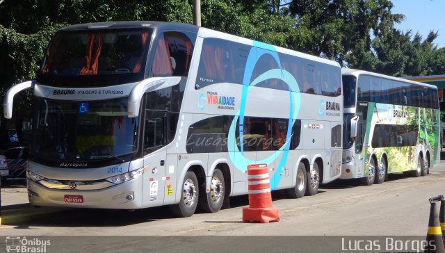 Braúna Viagens e Turismo 2014 na cidade de Araxá, Minas Gerais, Brasil, por Lucas Borges . ID da foto: 2799817.