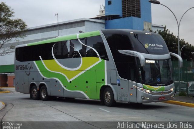 Brasil Sul Linhas Rodoviárias 2660 na cidade de Londrina, Paraná, Brasil, por Adriano Moraes dos Reis. ID da foto: 2799997.