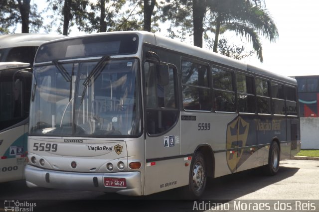 Viação Real 5599 na cidade de Maringá, Paraná, Brasil, por Adriano Moraes dos Reis. Número da foto: #2799058.