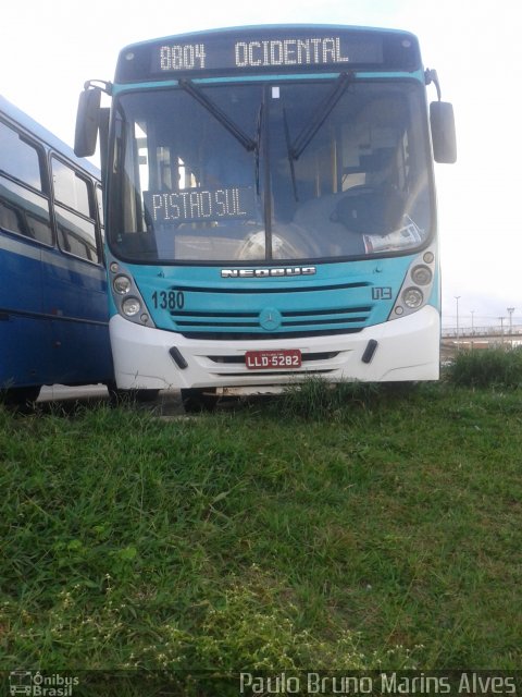 UTB - União Transporte Brasília 1380 na cidade de Taguatinga, Distrito Federal, Brasil, por Paulo Bruno Marins Alves. Número da foto: #2800630.