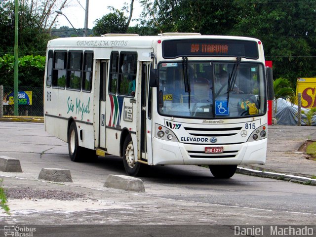 Transportes Urbanos São Miguel de Ilhéus 815 na cidade de Ilhéus, Bahia, Brasil, por Daniel  Machado. Número da foto: #2801723.