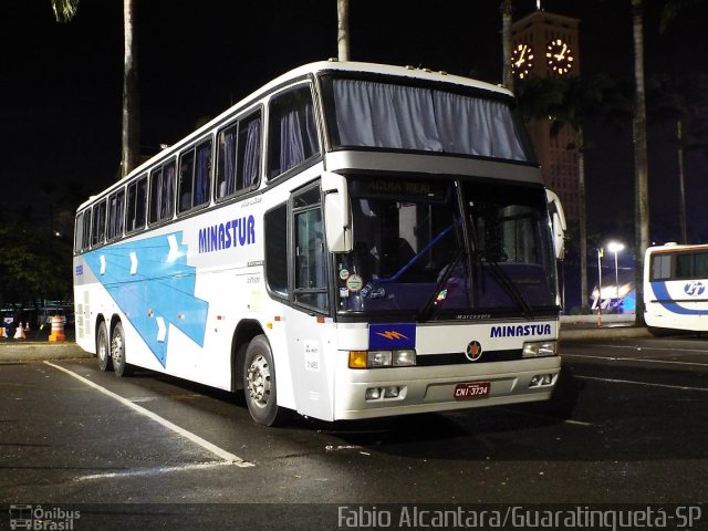 MinasSul - Minastur - Viação Minas Tour 9990 na cidade de Aparecida, São Paulo, Brasil, por Fabio Alcantara. Número da foto: #2800312.