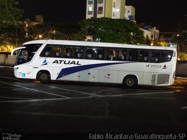 Cia Atual 4203 na cidade de Aparecida, São Paulo, Brasil, por Fabio Alcantara. ID da foto: 2800310.