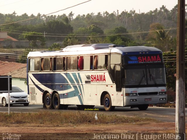 Expresso Shamá 2600 na cidade de Buriti dos Lopes, Piauí, Brasil, por Jerônimo Diniz. Número da foto: #2800855.