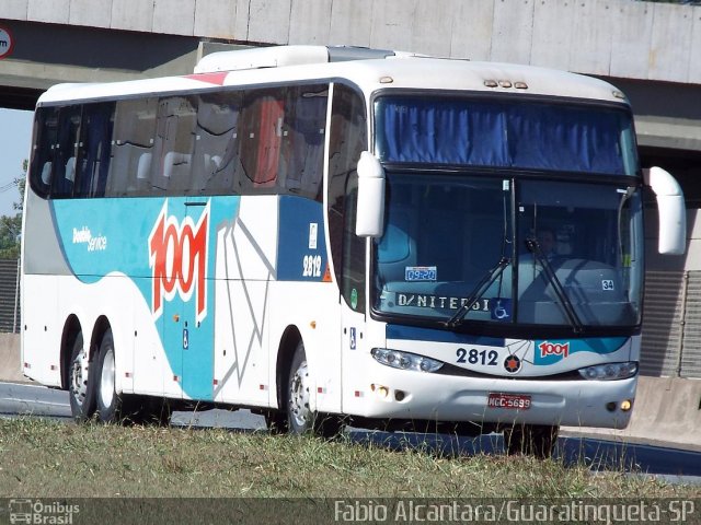 Auto Viação 1001 2812 na cidade de Guaratinguetá, São Paulo, Brasil, por Fabio Alcantara. ID da foto: 2800295.