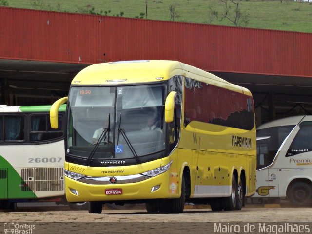 Viação Itapemirim 60567 na cidade de João Monlevade, Minas Gerais, Brasil, por Mairo de Magalhães. Número da foto: #2801215.