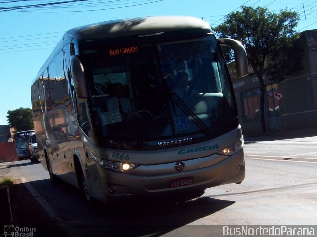 Viação Garcia 7466 na cidade de Apucarana, Paraná, Brasil, por Josino Vieira. ID da foto: 2803008.