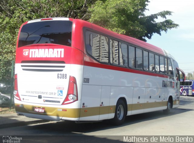 Expresso Itamarati 6388 na cidade de São Paulo, São Paulo, Brasil, por Matheus de Melo Bento. ID da foto: 2802933.