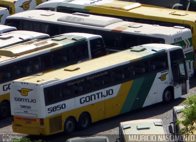 Empresa Gontijo de Transportes 5850 na cidade de Belo Horizonte, Minas Gerais, Brasil, por Maurício Nascimento. ID da foto: 2802427.