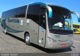 Viação Garcia 7402 na cidade de Londrina, Paraná, Brasil, por Vagner Valani. Número da foto: #2803607.