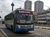 Viação Forte AF-90417 na cidade de Belém, Pará, Brasil, por Tarcisio Schnaider. Número da foto: #:id.