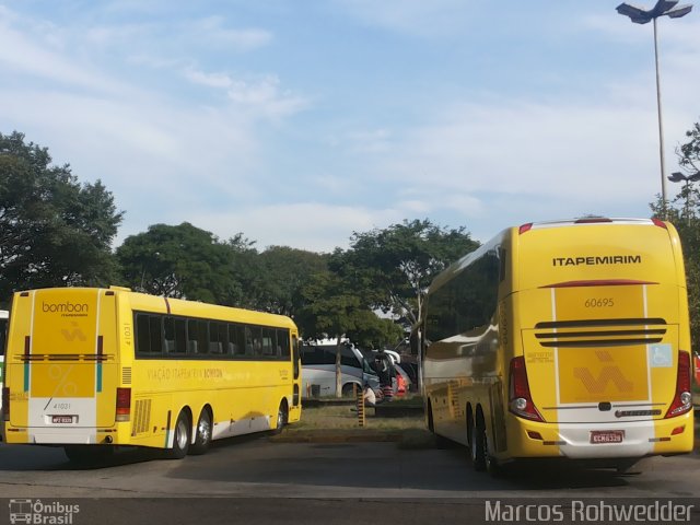 Viação Itapemirim 60695 na cidade de São Paulo, São Paulo, Brasil, por Marcos Rohwedder. ID da foto: 2805634.