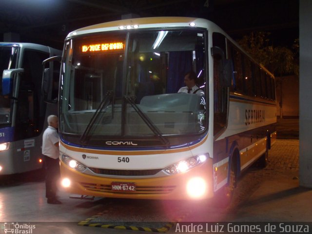 Viação Sertaneja 540 na cidade de Juiz de Fora, Minas Gerais, Brasil, por André Luiz Gomes de Souza. Número da foto: #2806711.