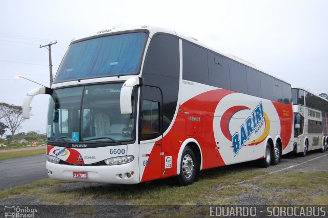 Bariri Turismo 6600 na cidade de São Paulo, São Paulo, Brasil, por EDUARDO - SOROCABUS. Número da foto: #2806022.