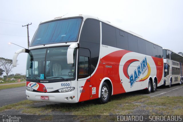 Bariri Turismo 6600 na cidade de São Paulo, São Paulo, Brasil, por EDUARDO - SOROCABUS. ID da foto: 2806022.