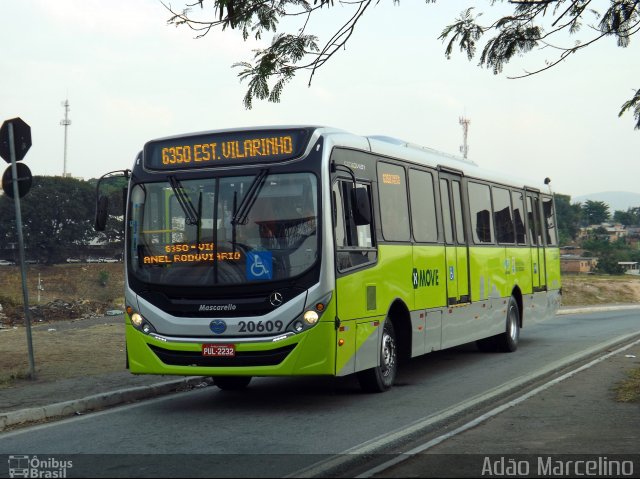 Sagrada Família Ônibus 20609 na cidade de Belo Horizonte, Minas Gerais, Brasil, por Adão Raimundo Marcelino. ID da foto: 2806457.