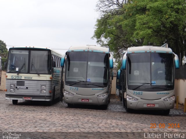 Viação Garcia 7582 na cidade de Londrina, Paraná, Brasil, por Cleber Luiz Pereira. Número da foto: #2806100.