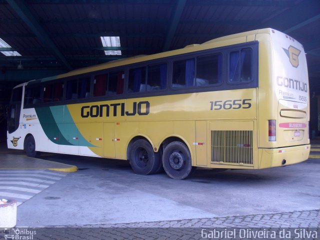 Empresa Gontijo de Transportes 15655 na cidade de Resende, Rio de Janeiro, Brasil, por Gabriel Oliveira da Silva. ID da foto: 2805310.