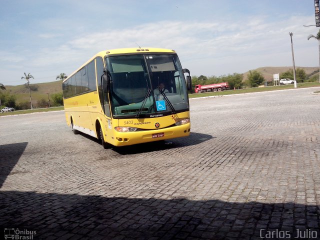 Viação Itapemirim 5403 na cidade de Casimiro de Abreu, Rio de Janeiro, Brasil, por Carlos Julio. Número da foto: #2806535.
