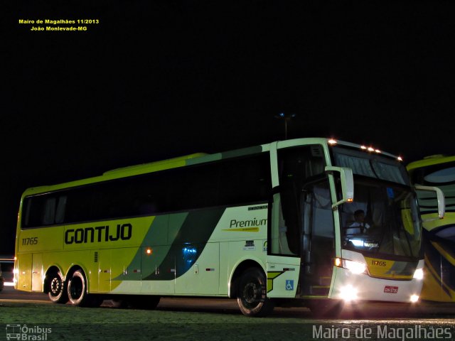 Empresa Gontijo de Transportes 11765 na cidade de João Monlevade, Minas Gerais, Brasil, por Mairo de Magalhães. ID da foto: 2805967.