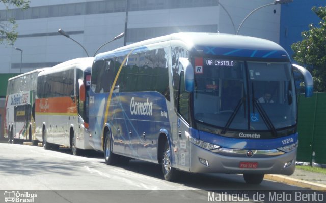 Viação Cometa 13210 na cidade de São Paulo, São Paulo, Brasil, por Matheus de Melo Bento. ID da foto: 2805015.