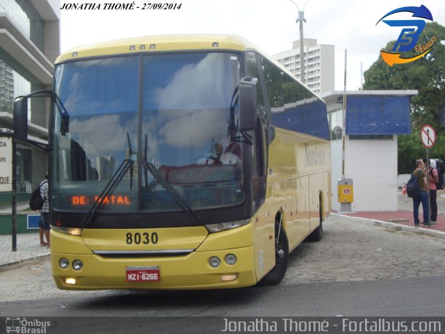 Viação Nordeste 8030 na cidade de Fortaleza, Ceará, Brasil, por Jonatha Thomé. Número da foto: #2804667.