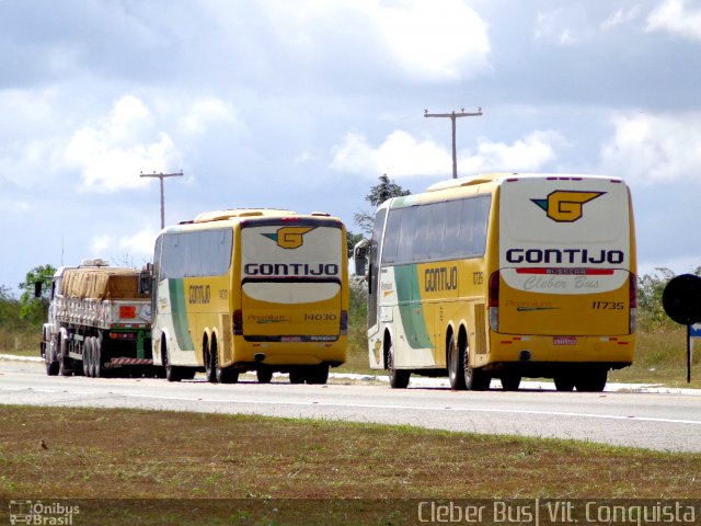 Empresa Gontijo de Transportes 11735 na cidade de Vitória da Conquista, Bahia, Brasil, por Cleber Bus. Número da foto: #2806991.
