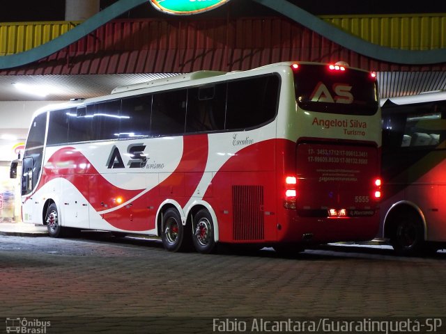 AS Turismo 5555 na cidade de Guaratinguetá, São Paulo, Brasil, por Fabio Alcantara. ID da foto: 2750112.