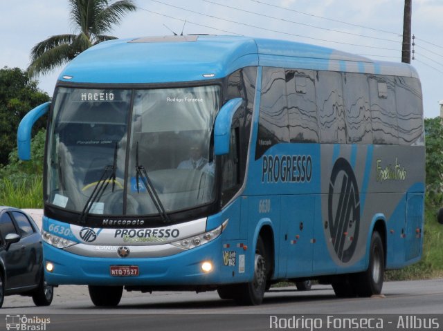 Auto Viação Progresso 6630 na cidade de Maceió, Alagoas, Brasil, por Rodrigo Fonseca. Número da foto: #2749629.
