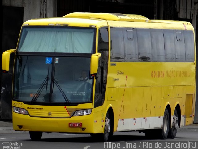 Viação Itapemirim 49005 na cidade de Rio de Janeiro, Rio de Janeiro, Brasil, por Filipe Lima. Número da foto: #2749347.