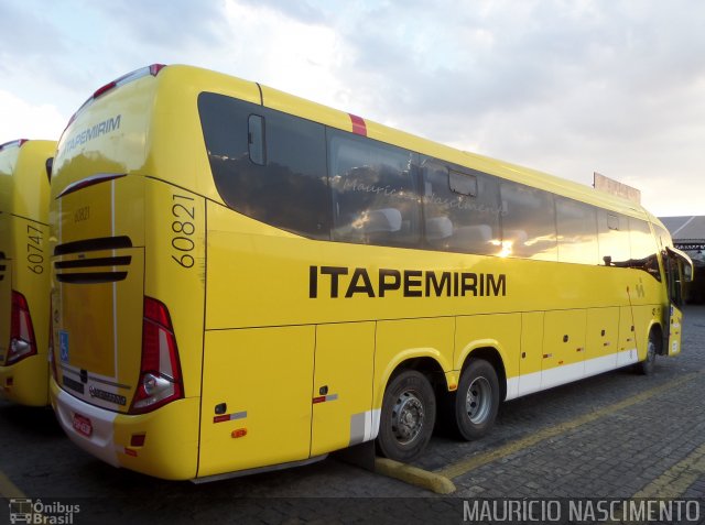 Viação Itapemirim 60821 na cidade de Belo Horizonte, Minas Gerais, Brasil, por Maurício Nascimento. Número da foto: #2750447.
