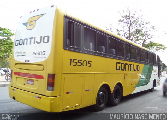 Empresa Gontijo de Transportes 15505 na cidade de Belo Horizonte, Minas Gerais, Brasil, por Maurício Nascimento. Número da foto: #2750388.