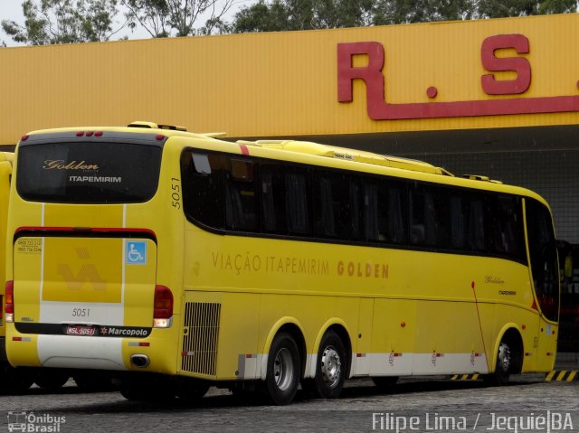 Viação Itapemirim 5053 na cidade de Jequié, Bahia, Brasil, por Filipe Lima. ID da foto: 2749297.