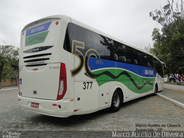 Bel-Tour Transportes e Turismo 377 na cidade de Aparecida, São Paulo, Brasil, por Marco Aurélio de Oliveira. Número da foto: #2808863.