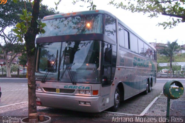 Viação Garcia 6434 na cidade de Bauru, São Paulo, Brasil, por Adriano Moraes dos Reis. Número da foto: #2808772.