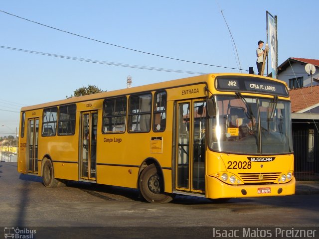 Empresa de Ônibus Campo Largo 22028 na cidade de Campo Largo, Paraná, Brasil, por Alessandro Fracaro Chibior. Número da foto: #2808369.