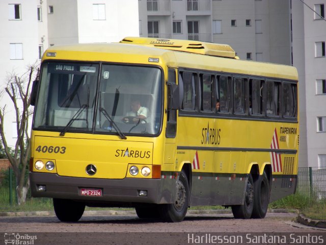 Viação Itapemirim 40603 na cidade de Jundiaí, São Paulo, Brasil, por Harllesson Santana Santos. Número da foto: #2808075.