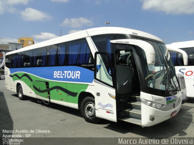 Bel-Tour Transportes e Turismo 362 na cidade de Aparecida, São Paulo, Brasil, por Marco Aurélio de Oliveira. ID da foto: 2809203.