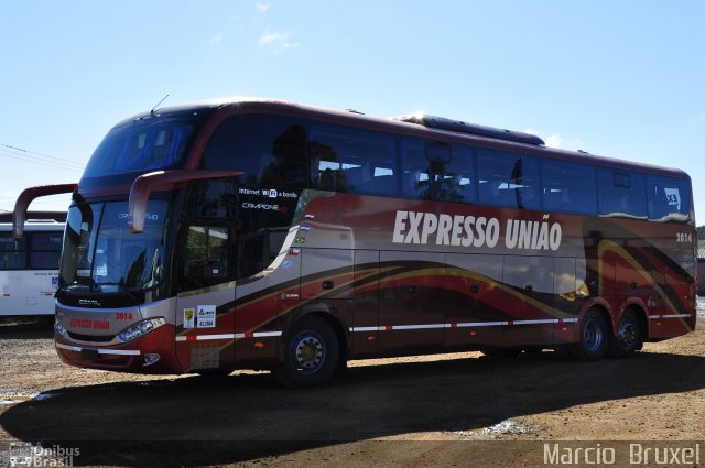 Expresso União Turismo 2014 na cidade de Erechim, Rio Grande do Sul, Brasil, por Marcio  Bruxel. ID da foto: 2807711.