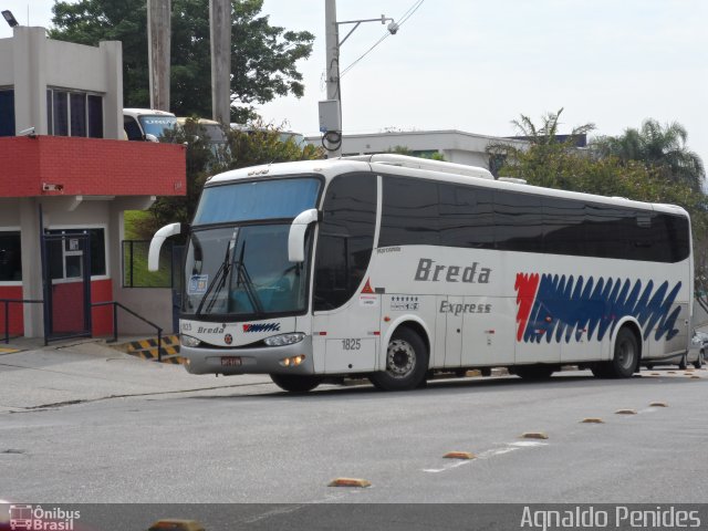 Breda Transportes e Serviços 1825 na cidade de São Bernardo do Campo, São Paulo, Brasil, por Agnaldo Penides. Número da foto: #2809441.