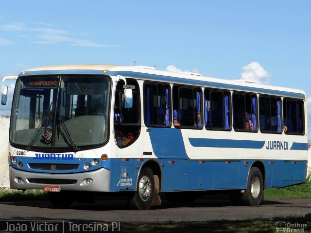 Juratur - Jurandi Turismo 0280 na cidade de Teresina, Piauí, Brasil, por João Victor. ID da foto: 2808376.