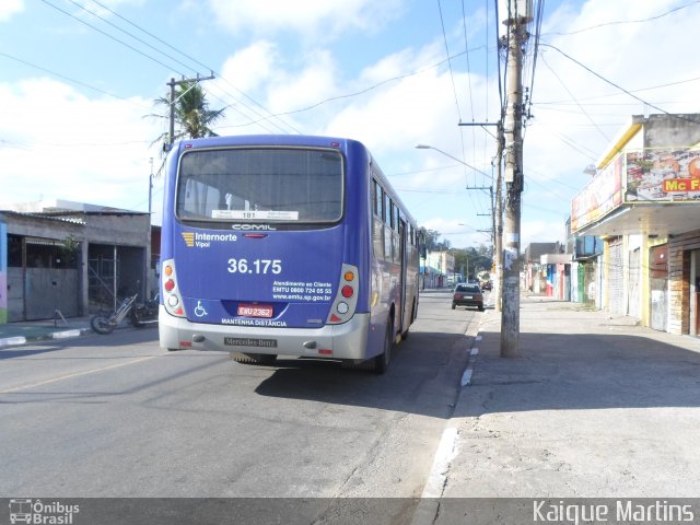 Vipol Transportes Rodoviários - TIPBUS - Transportes Intermunicipal 36.175 na cidade de São Paulo, São Paulo, Brasil, por Kaique Martins. ID da foto: 2751444.