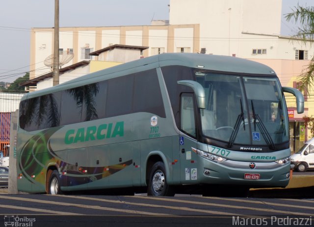 Viação Garcia 7707 na cidade de Londrina, Paraná, Brasil, por Marcos Pedrazzi. Número da foto: #2751994.