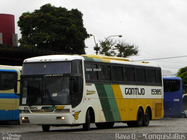 Empresa Gontijo de Transportes 15385 na cidade de Vitória da Conquista, Bahia, Brasil, por Rava Ogawa. ID da foto: 2751424.